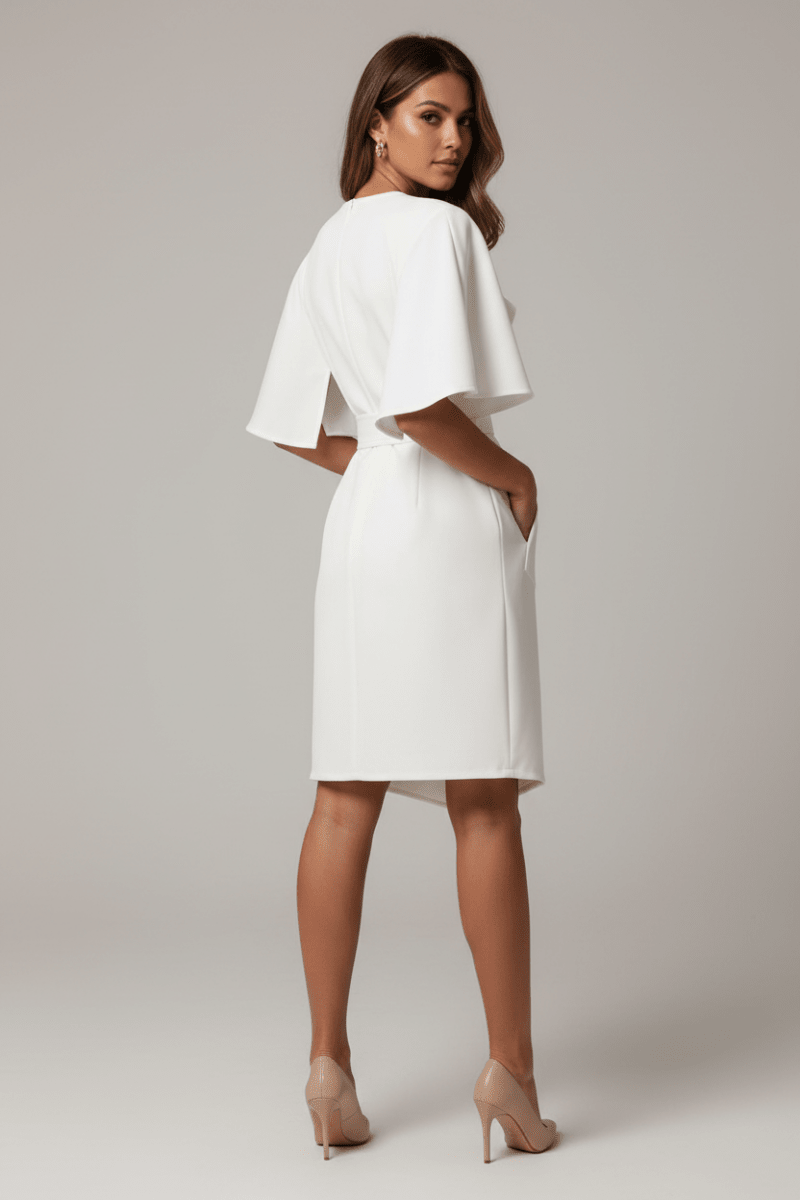 Casual Lapel Short Skirt – Chic Everyday Mini Skirt - @BlackWhite