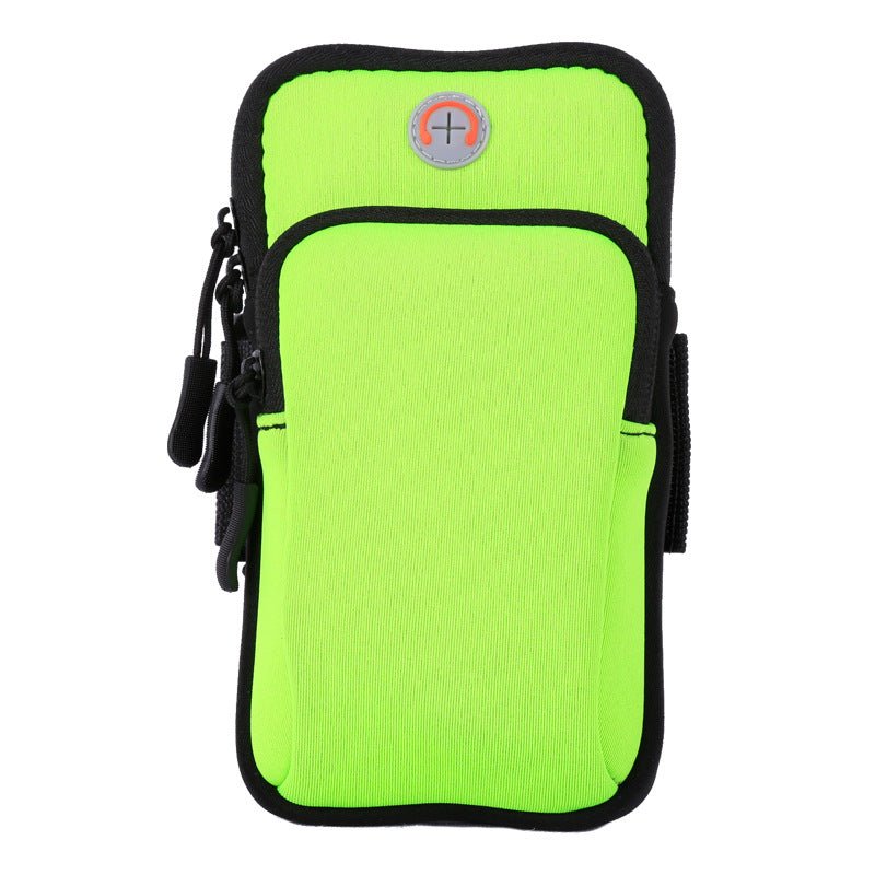 Sports Armband Phone Bag – Running, Gym & Outdoor Use - @BlackWhite