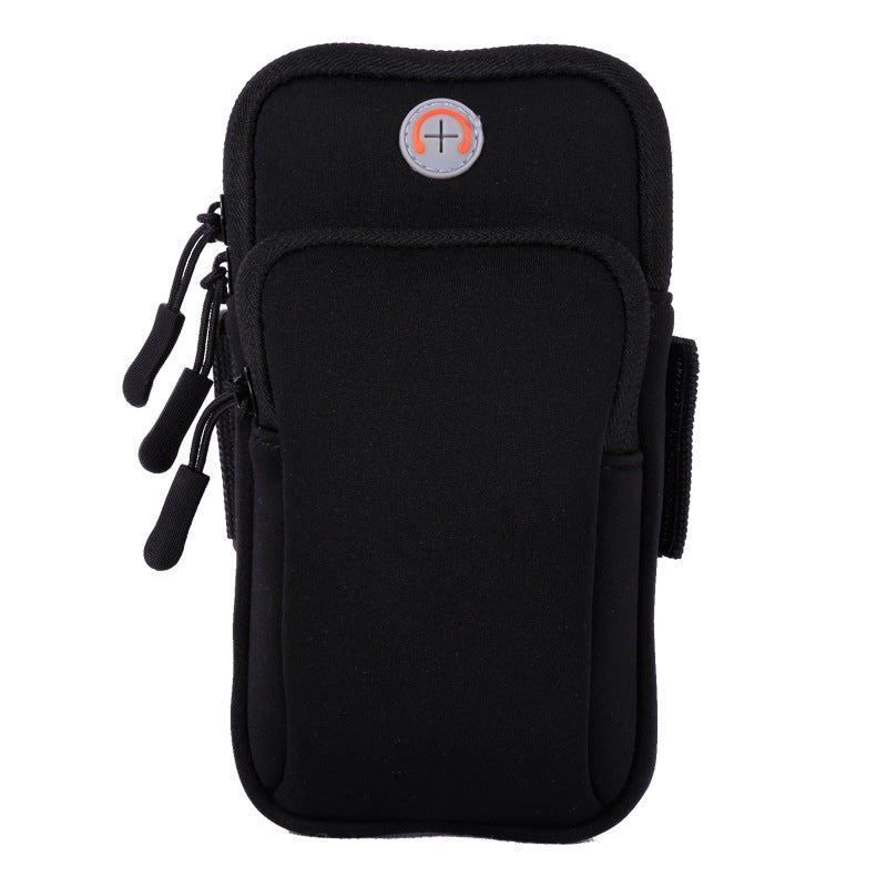 Sports Armband Phone Bag – Running, Gym & Outdoor Use - @BlackWhite