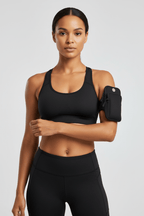 Sports Armband Phone Bag – Running, Gym & Outdoor Use - @BlackWhite