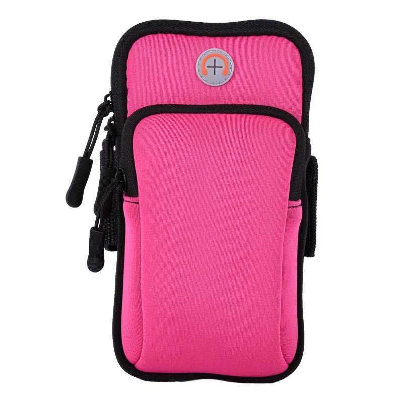 Sports Armband Phone Bag – Running, Gym & Outdoor Use - @BlackWhite