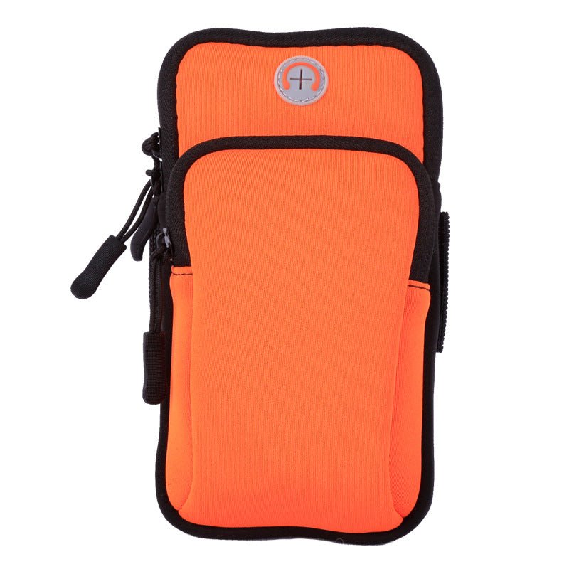 Sports Armband Phone Bag – Running, Gym & Outdoor Use - @BlackWhite