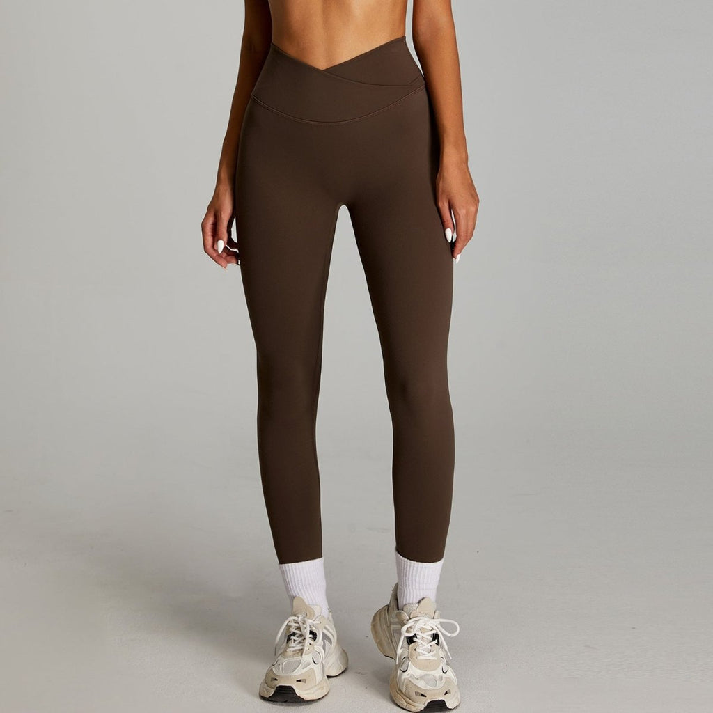 Women's High-Waist Quick-Dry Fitness Pants – Sculpting Fit - @BlackWhite