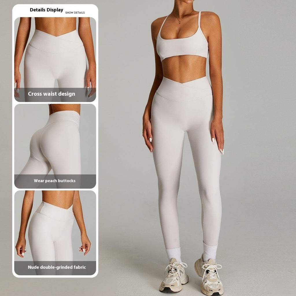 Women's High-Waist Quick-Dry Fitness Pants – Sculpting Fit - @BlackWhite