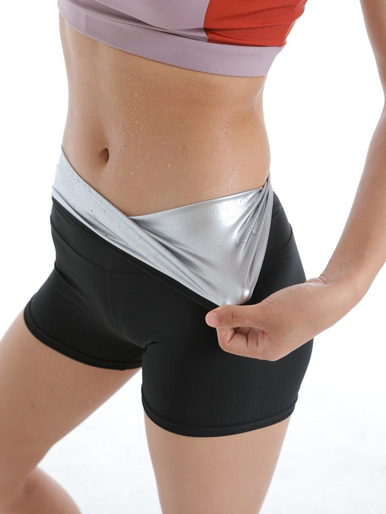 Women's High-Waist Sculpting Fitness Leggings Set - @BlackWhite