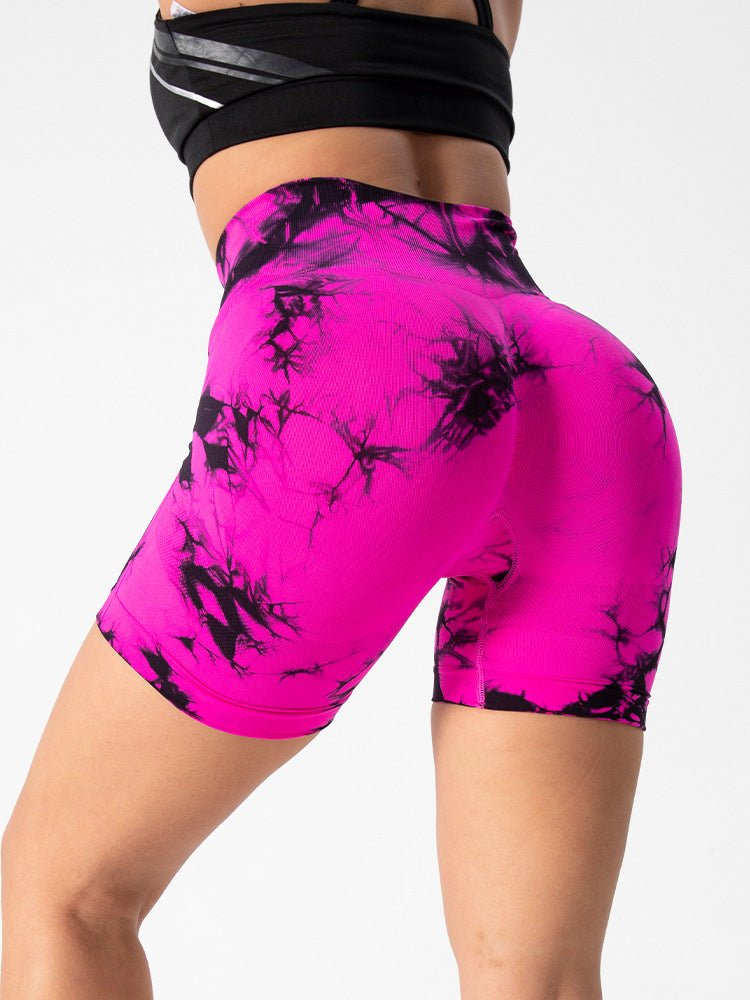 Women's Lightweight Yoga & Running Shorts with Liner - @BlackWhite