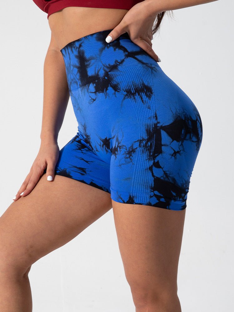 Women's Lightweight Yoga & Running Shorts with Liner - @BlackWhite