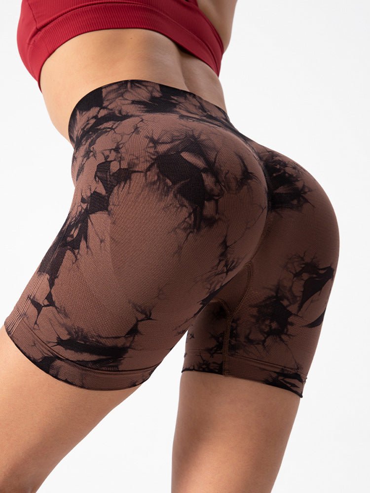 Women's Lightweight Yoga & Running Shorts with Liner - @BlackWhite