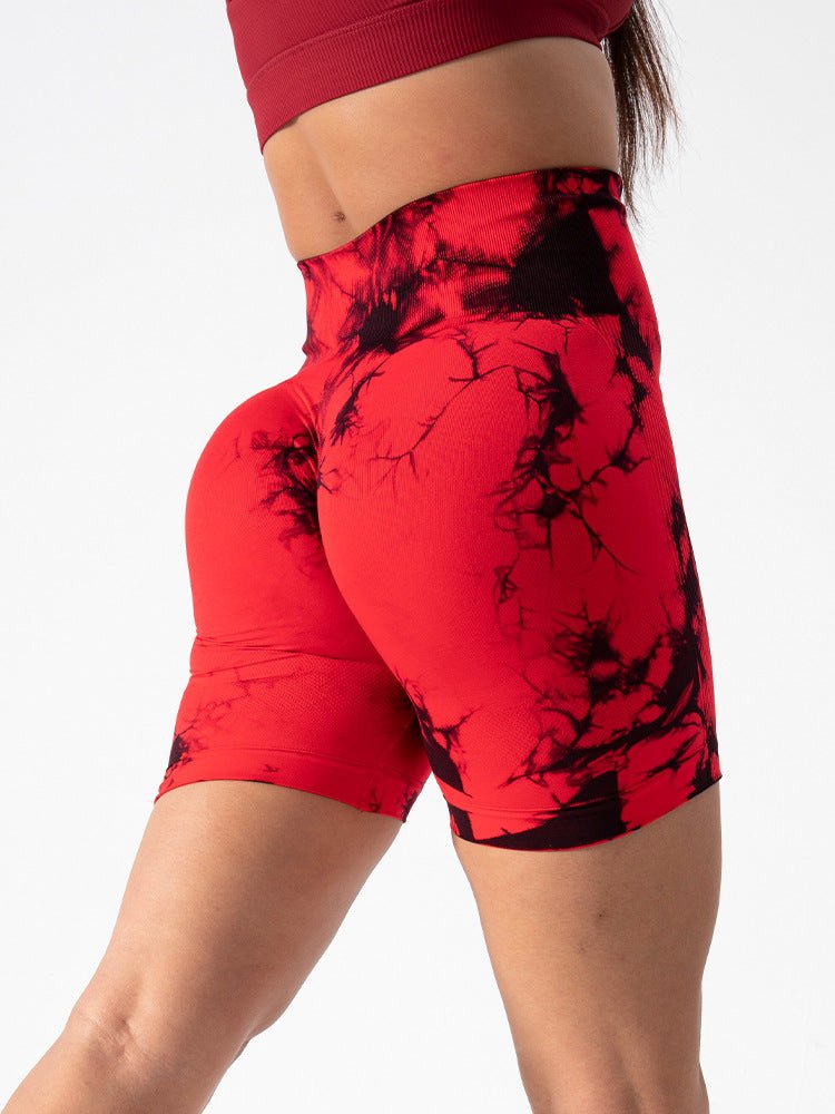 Women's Lightweight Yoga & Running Shorts with Liner - @BlackWhite