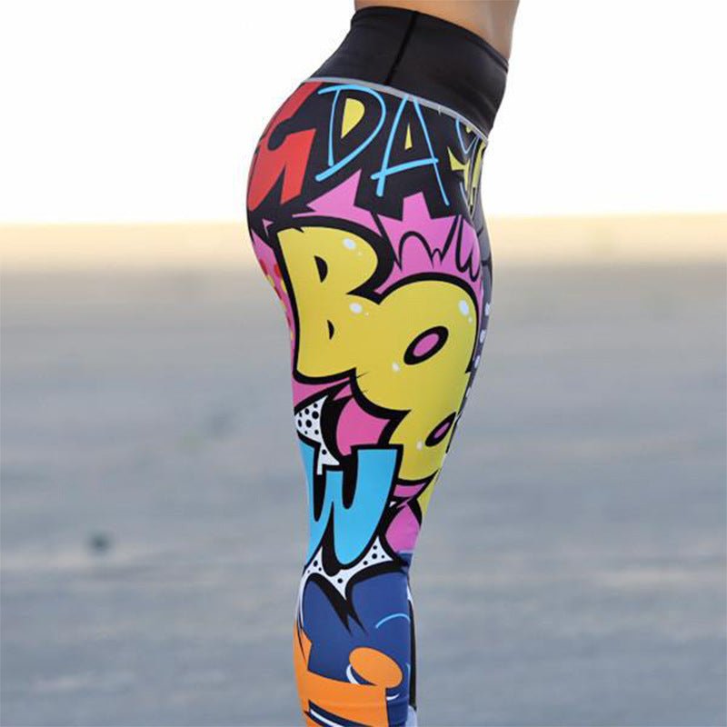Women's Push-Up Seamless Leggings for Gym & Yoga - @BlackWhite