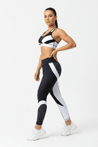 Women's Push-Up Seamless Leggings for Gym & Yoga - @BlackWhite