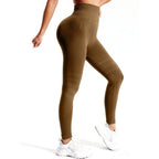 Women's Skinny Yoga Pants for Running & Fitness - @BlackWhite